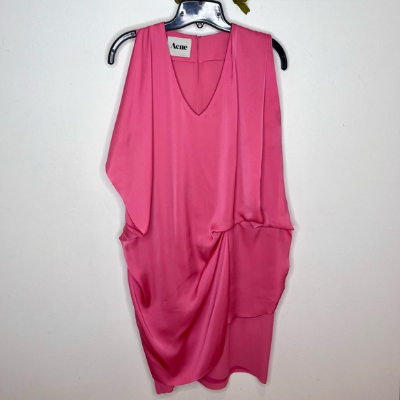 Acne Studios ‘Mallory’ Crepe Dress - Picture 2 of 13